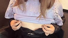 i'm a cute ladyboy masturbating quietly, oops i mean quietly