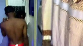 Gateman and house girl in an intimate encounter