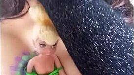 Intense Fucking With Fake Tits MILF Fuck Doll