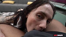 safadinha tatuada taking a big anal pounding from psy lunar lp produções