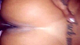 a mulata novinha marybombom taking hearty load in pussy i think i impregnated her