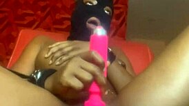 Camel Toe Pussy Teases With Favorite Toy Squirt