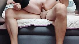 Erotic video with hot porno scenes in POV milf homemade