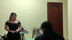 Follando a la Señora de la Limpieza in Outdoor Public Taboo Encounter with Big Tits and Ass