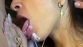 Silvana Lee's heart races during a stripper's horny show