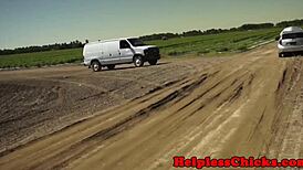 Picked up 19yo babe in a thrilling encounter