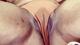make that pussy squirt through her panties, she's so wet 😍