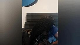 We were doing nasty lesbian stuff in front of her boyfriend