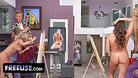 Nude Paintings Turn Out Better When You Fuck The Models.