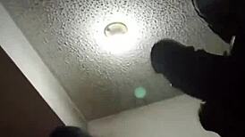 big ass gaping in kitchen