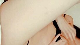 My best friend's girlfriend sends me masturbation videos, we meet in a hotel and end up fucking