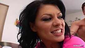 jezebelle bond's round ass gets hard fuck and facial cumshot