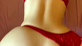 does my ass look bigger in red?