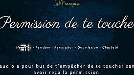 Intense French joi edging