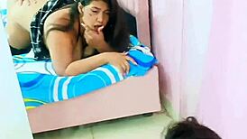 Hermanastra Universitaria Gets Spanked And Fingered By Muscular Bodybuilder