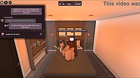 White girl cheated with bbc in roblox condo?