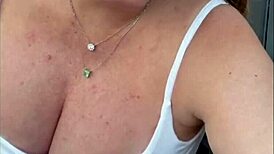 Busty barbara pregnant big cleavage giant tits