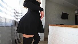 Fucking A Hot Sexy Student After School And CUMMING In Her Mouth