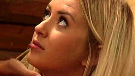 dominant madame fingers busty lesbian slave's big tits ass in hardcore bdsm bondage