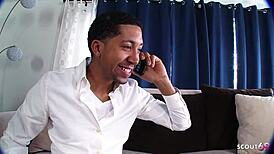 Huge Bouncing Boobs Ebony Cougar Soleil Hard Fucked Big Dick Doggystyle Choke