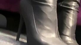 karma rx captivates on instagram with latex allure