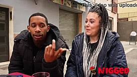 mature chloe funny eats her first black cock we fulfill fantasies