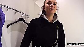 Adorable Czech Kitten Seduces in Hypermarket Then Drilled Anal POV Hardcore!