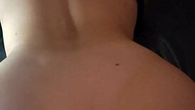 morena's huge ass takes massive cumshot from secret pounding