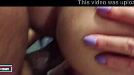 young brunette and curvy milf bridge generations in close-up doggystyle heat