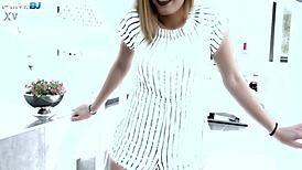 provocative penelope unleashes pure DEEPTHROAT cum blowjob frenzy