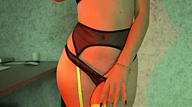 Hottest Lingerie Try-On Haul Teases Petite Brunette Tits Ass Stockings Dance