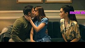 threesome party got milf teen mommy bangin hard who wants in?