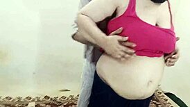 Rough anal contrasts with indian bbw's softness