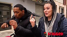 mature chloe funny eats her first black cock we fulfill fantasies