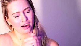 big boobs babe gets wet pussy massaged till she squirts