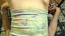 Amateur wife experiments with homemade machine toy for first time