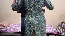 that misthibhabi sneaks creampie quickie with old guy huh.