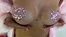 Wife Swallows Cum In Mouth For Birthday Closeup