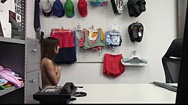 Shoplifter Gets Strict Cavity Search from Mall Guard