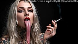 damn these devils smoking gets me so hooked on that fetish vibe