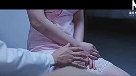 modelmedia asia - night shift nurses ep3 - married female nurse dedicates herself to protecting her family