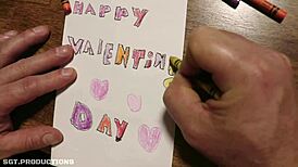 valentines day fucking my lonely stepmom with big tits cowgirl