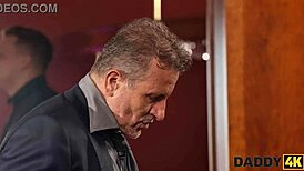 salty balls tempt young slut while ebony watches her ride daddy interracial