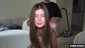 fit babe rides his dick off