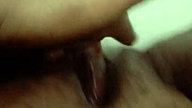 sexy solo fingering leads to squirting