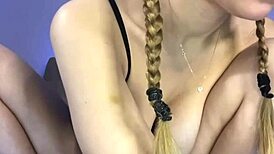 Ever wonder how fat teen bbw squirts close-up with dildo toys on big tits pussy?