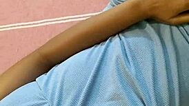 Horny Chubby Asian Babe Fingers Wet Pussy to Crazy Orgasm