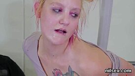 think this kinky ass-licking bdsm kitten needs awkward anal asylum treatment?