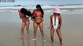 When Ted's on the trip, are the women guaranteed? Maya Hyuga, Bia Andrade, Candy Debby tease