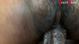 damn this oiled perfect pussy takes intense close-up pounding from bbc